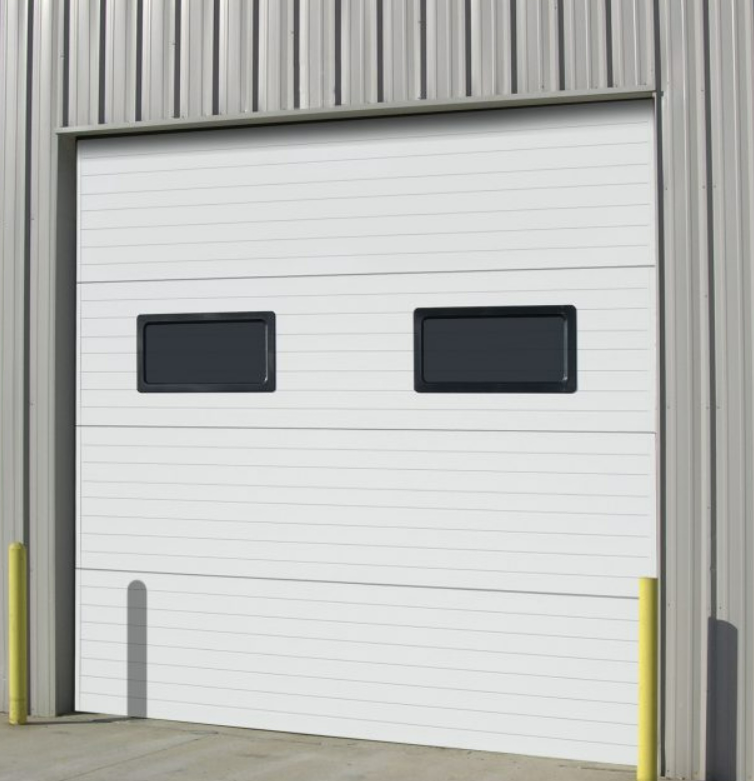 Professional technician repairing a commercial garage door in Nokomis, FL, showcasing Dublin Garage Door Repair's expertise in commercial garage door repair services
